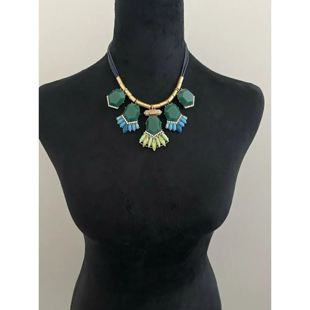 J Crew Opalescent Statement Necklace